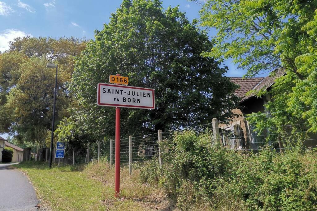 Maison Au Coeur Des Landes, Saint-Julien En Born Exteriér fotografie